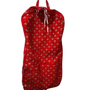 Rare Vera Bradley Foldable Hanging Quilted Garment Bag